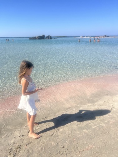 Elafonissi spiaggia rosa Creta